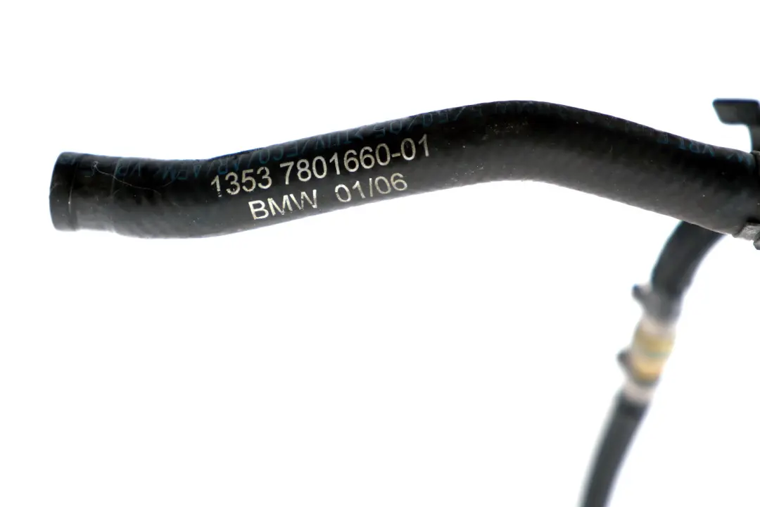 Feed Pipe BMW E90 E91 330d M57N2 Hose Overflow Oil Line to Fuel with Part number 7799869 Fuel Feed Pipe BMW E90 E91 330d M57N2 Hose Overflow Oil Line - SKU 7801660 - Part number 7799869