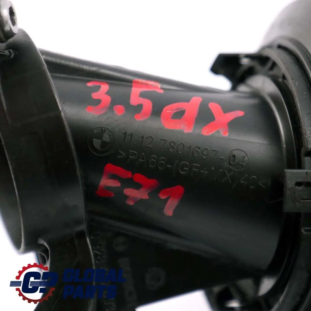 3.0sd 3.5d E71 35dX M57N2 Oil Filler Neck Cylinder Head to BMW X5 X6 E70 with Part number 7801697 BMW X5 X6 E70 3.0sd 3.5d E71 35dX M57N2 Oil Filler Neck Cylinder Head - SKU 7801697 - Part number 7801697