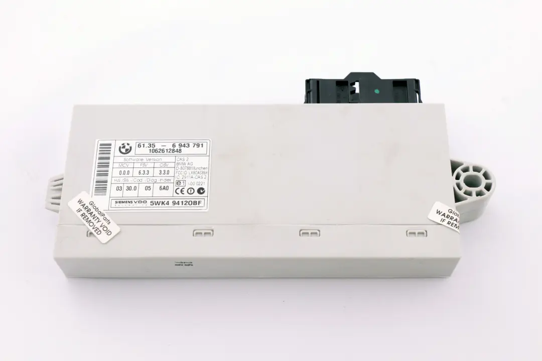 BMW E87 E90 E91 118D 318D M47N2 Zestaw ECU Silnika DDE CAS2 Klucz - SKU 7801710-1 - Numer Części 7801710