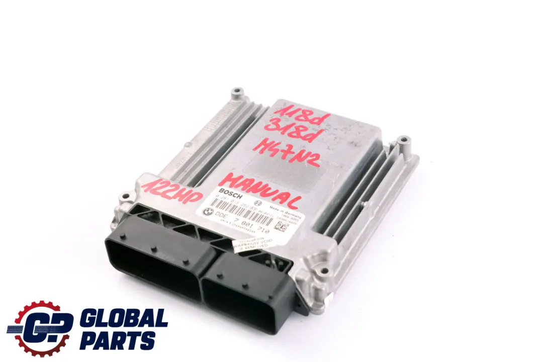 M47N2 Engine Control Unit ECU DDE Manual to BMW E87 E90 E91 118d 318d with Part number 7801710 BMW E87 E90 E91 118d 318d M47N2 Engine Control Unit ECU DDE Manual - SKU 7801710 - Part number 7801710