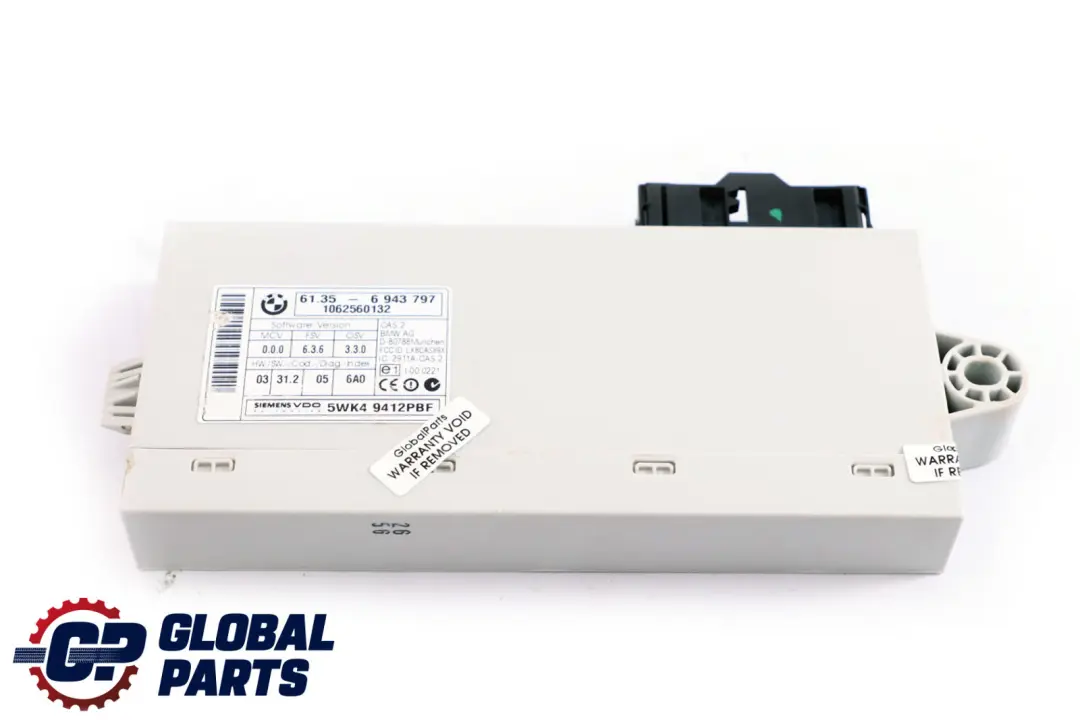 BMW Serie 3 5 E60 E90 330d 530d M57N2 Kit Motore ECU DDE CAS2 Chiave - SKU 7801712-3 - Numero di parte 7801712