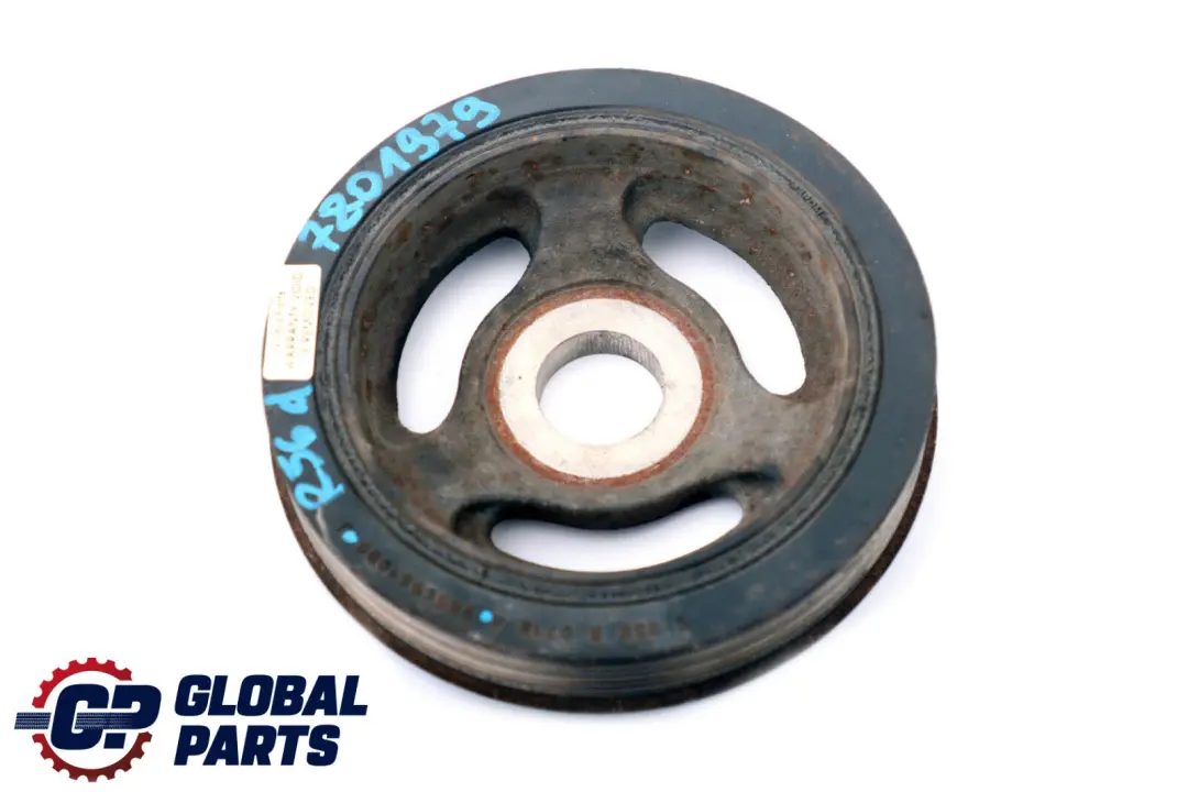 Vibration Damper Crankshaft Pulley Belt Drive to BMW Mini Cooper R55 R56 d W16 with Part number 7801979 BMW Mini Cooper R55 R56 d W16 Vibration Damper Crankshaft Pulley Belt Drive - SKU 7801979 - Part number 7801979