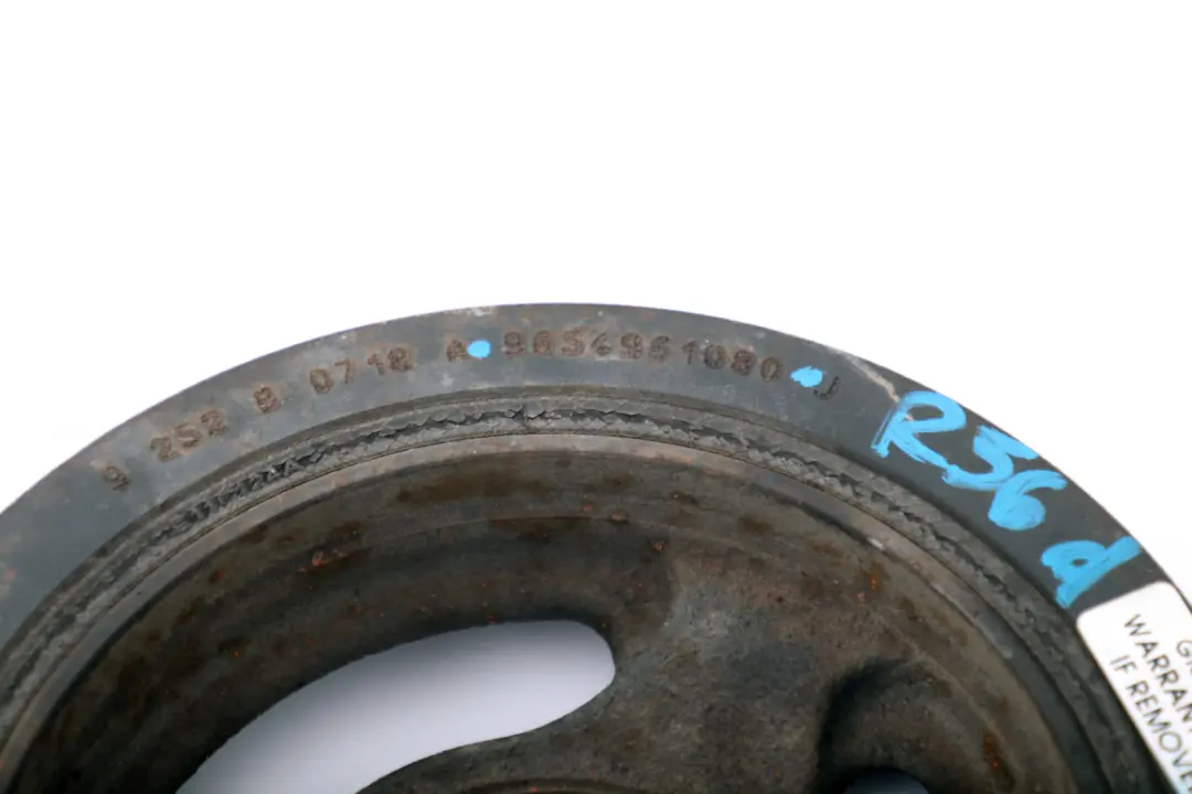 Mini Cooper R55 R56 d W16 Polea amortiguadora vibraciones - SKU 7801979 - Número de pieza 7801979