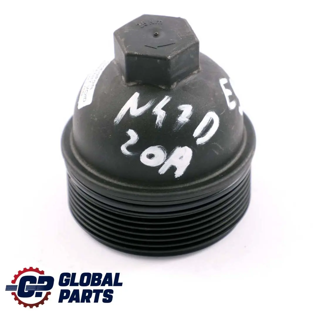 BMW E81 E87 LCI E90 E91 118d 120d 318d 320d N47 N47D20A Ölfilterdeckel Motor - SKU 7802118 - Teilenummer 7802118