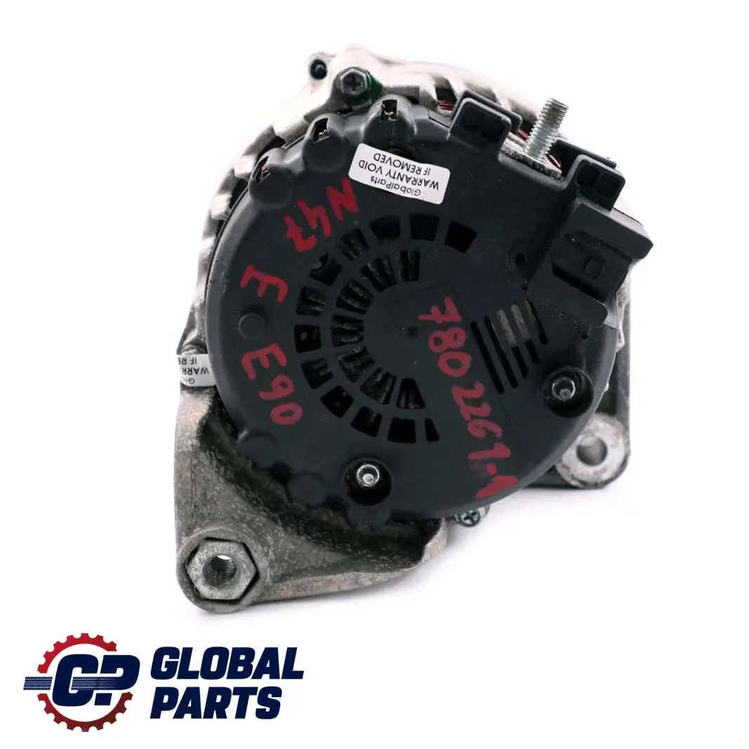 N47 Alternator Generator 180A für BMW E81 E82 E90 E91 mit Teilenummer 7802261 BMW E81 E82 E90 E91 N47 Alternator Generator 180A - SKU 7802261-1 - Teilenummer 7802261