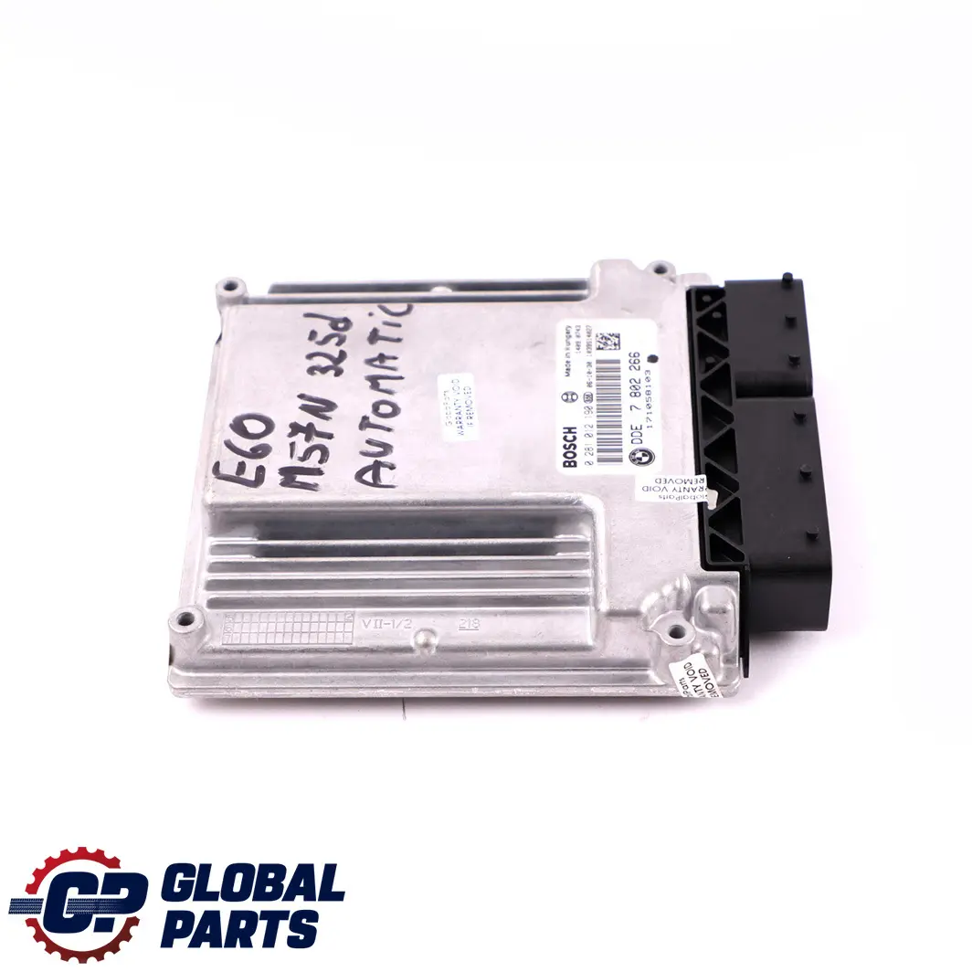 BMW E60 E61 525d 530d M57N Engine Control Unit ECU DDE Automatic - SKU 7802266 - Part number 7802266