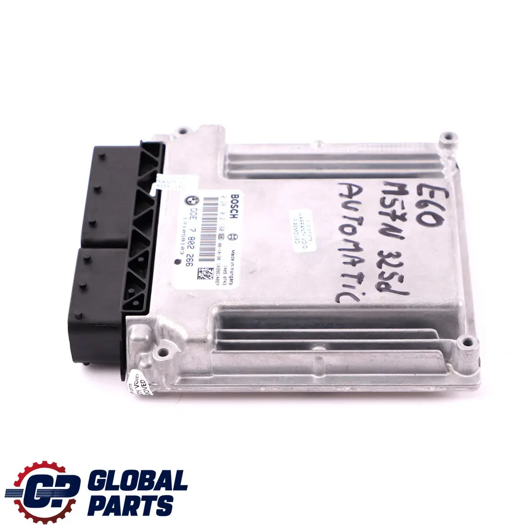 M57N Engine Control Unit ECU DDE Automatic to BMW E60 E61 525d 530d with Part number 7802266 BMW E60 E61 525d 530d M57N Engine Control Unit ECU DDE Automatic - SKU 7802266 - Part number 7802266
