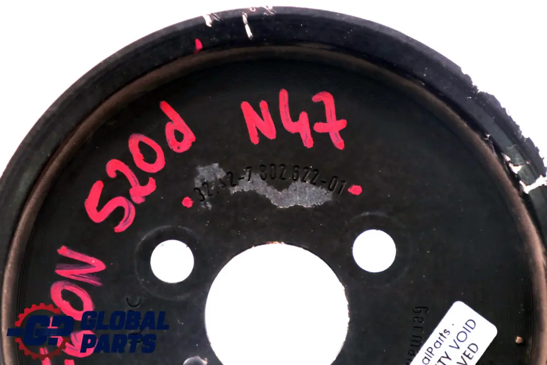  Servolenkungs-Riemenscheibe BMW E60 E61 LCI 520d N47 Lenkungspumpe - SKU 7802622 - Teilenummer 7802622