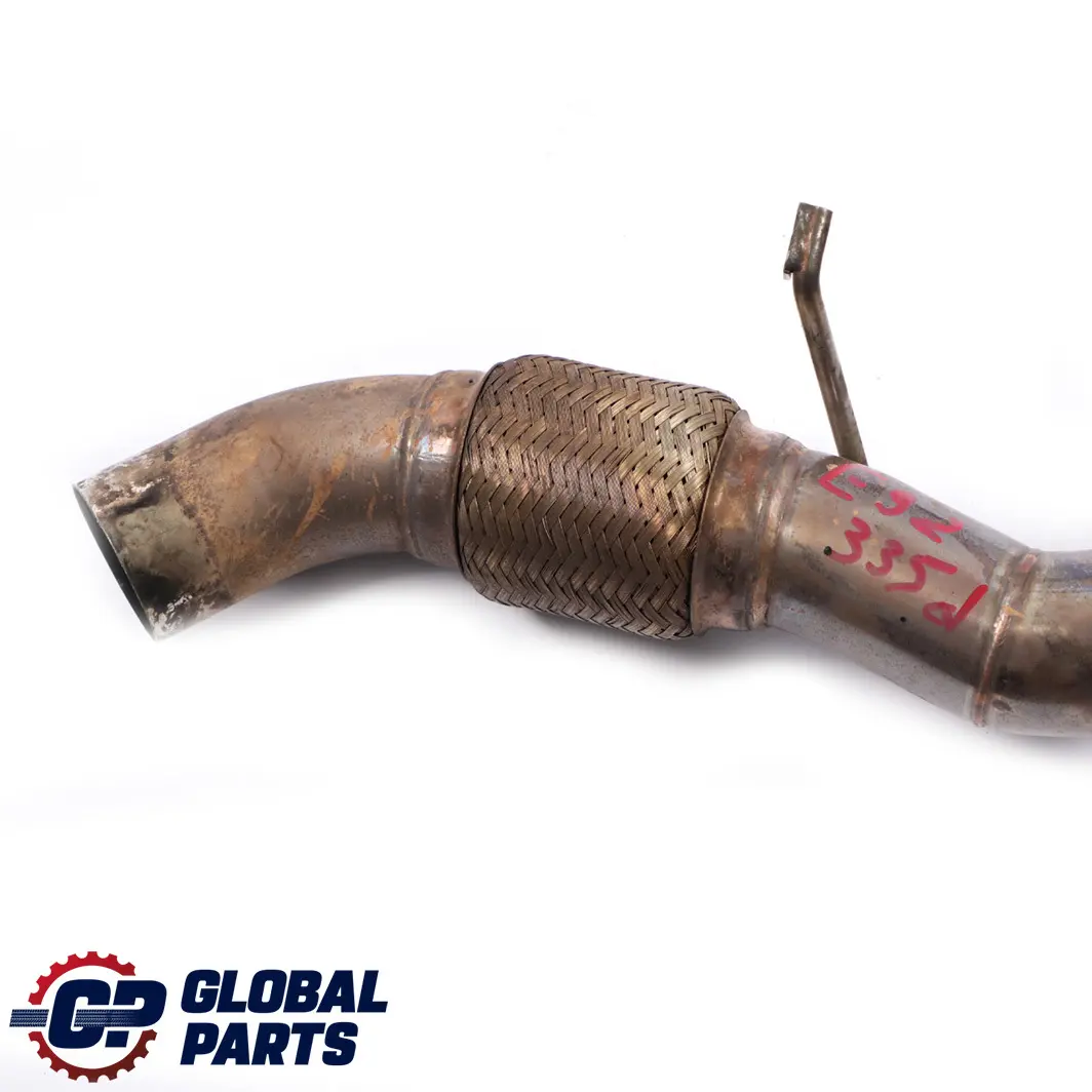 M57N2 Exhaust Front Pipe Turbo Downpipe Set to BMW 3 Series E90 E91 E92 335d with Part number 7802661 BMW 3 Series E90 E91 E92 335d M57N2 Exhaust Front Pipe Turbo Downpipe Set - SKU 7802661 - Part number 7802661