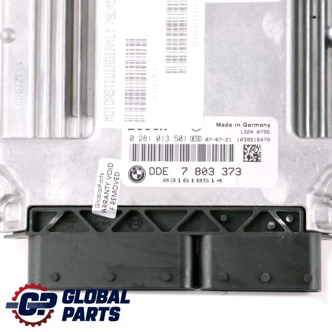 BMW E60 E87 E90 E91 120d 320d 520d M47N2 163HP ECU Kit DDE CAS3 + Key - SKU 7803373-1 - Part number 7803373