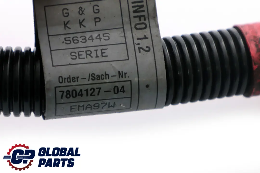 Cable Alternador Arranque Base B para BMW E60 E61 LCI 520D con número de pieza 12427804127 BMW E60 E61 LCI 520D Cable Alternador Arranque Base B - SKU 7804127 - Número de pieza 12427804127