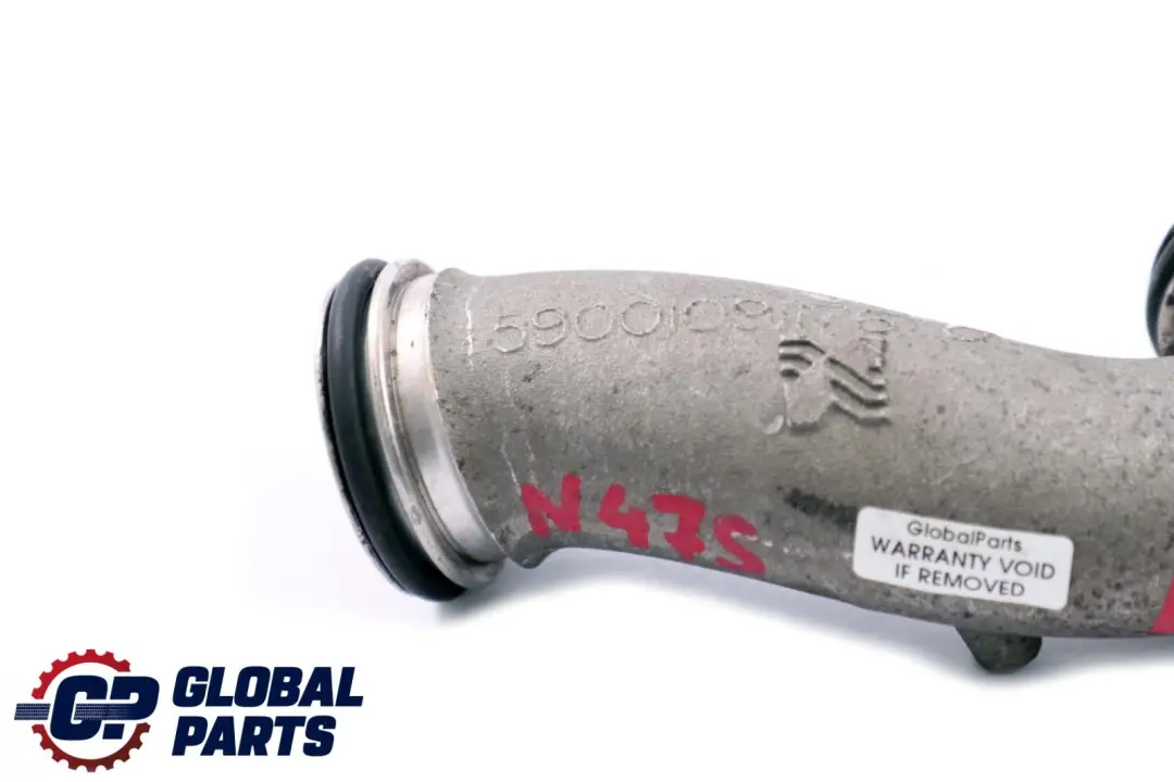N47S Tubo De Conexion Tubo Turbocompresor para BMW E81 E87 LCI 123d con número de pieza 7804639 BMW E81 E87 LCI 123d N47S Tubo De Conexion Tubo Turbocompresor - SKU 7804639 - Número de pieza 7804639