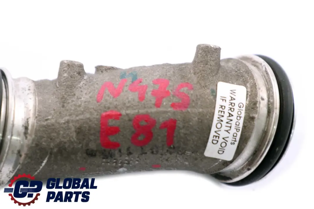 N47S Tubo De conexion Tubo turbocompresor Turbo para BMW E81 E87 LCI 123d con número de pieza 7804640 BMW E81 E87 LCI 123d N47S Tubo De conexion Tubo turbocompresor Turbo - SKU 7804640 - Número de pieza 7804640