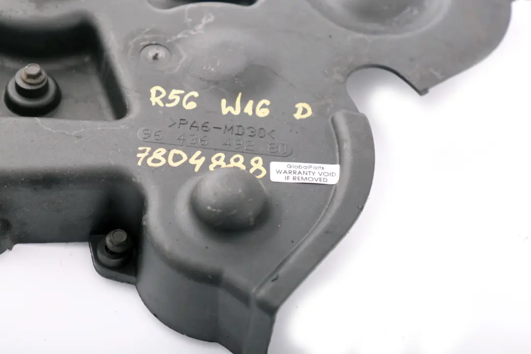Timing Case Cover Bottom 9643649280 to Mini Cooper One D R55 R56 W16 with Part number 7804888 Mini Cooper One D R55 R56 W16 Timing Case Cover Bottom 9643649280 - SKU 7804888 - Part number 7804888