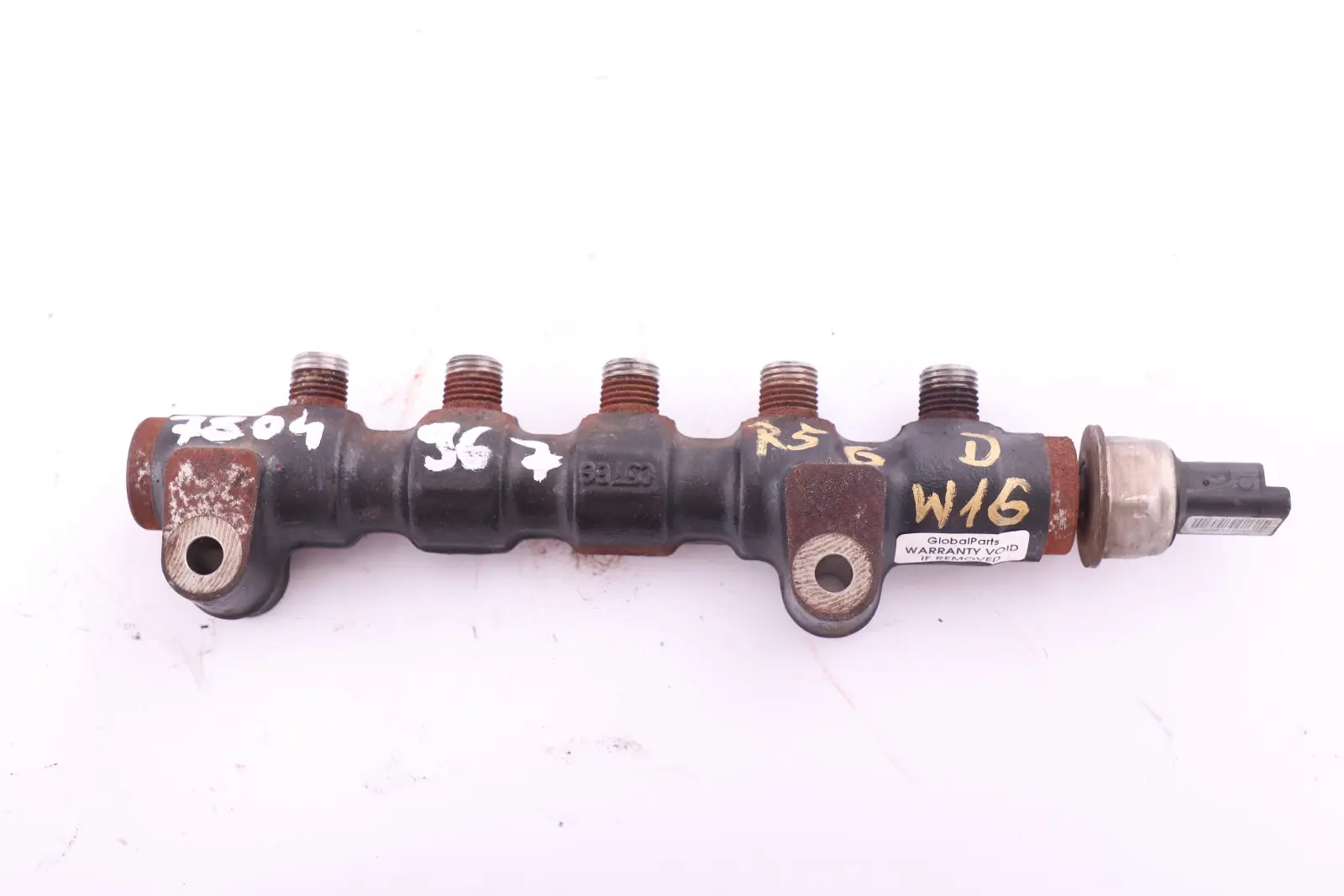 Mini Cooper D R55 R56 W16 Iniettore Carburante Accumulatore Rail Alta Pressione