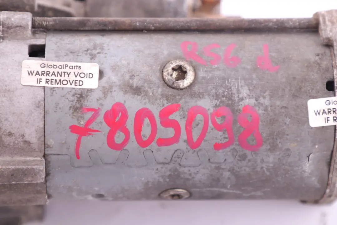 Rozrusznik Diesel Valeo do MINI R55 R56 D o numerze 7805098 MINI R55 R56 D Rozrusznik Diesel Valeo - SKU 7805098 - Numer Części 7805098