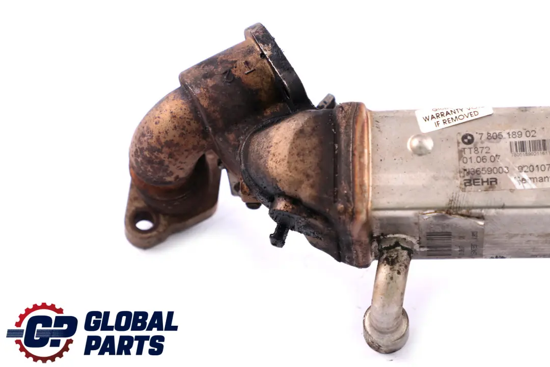 BMW E87 LCI E90 E91 Diesel N47 M?ltiple de escape EGR Enfriador de gas - SKU 7805189-1 - Número de pieza 7805189