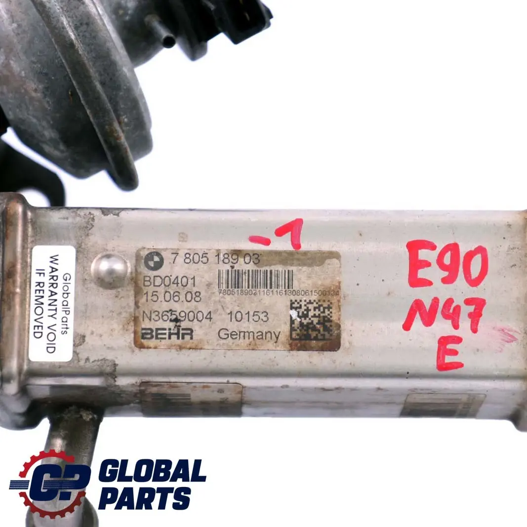 BMW E81 E87 LCI E88 E90 E91 N47 Collettore EGR Scarico Radiatore - SKU 7805189-1 - Numero di parte 7805189