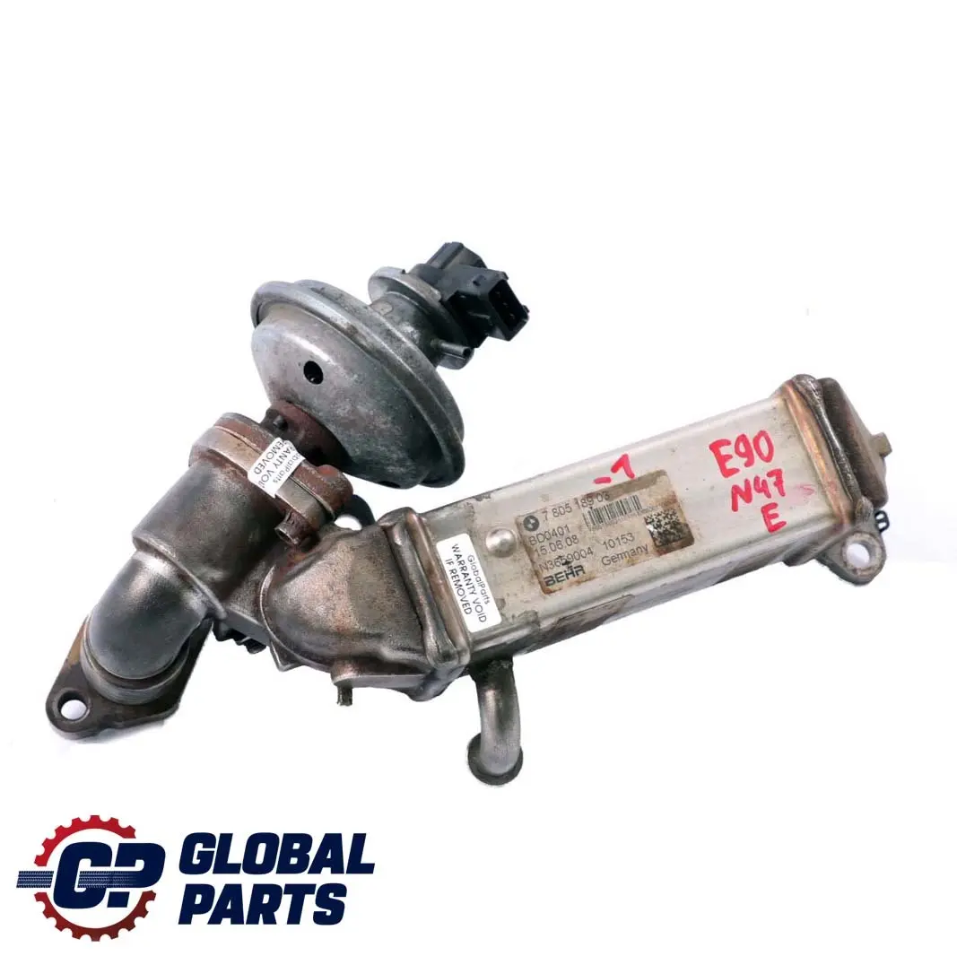 BMW E81 E87 LCI E88 E90 E91 N47 Collettore EGR Scarico Radiatore - SKU 7805189-1 - Numero di parte 7805189