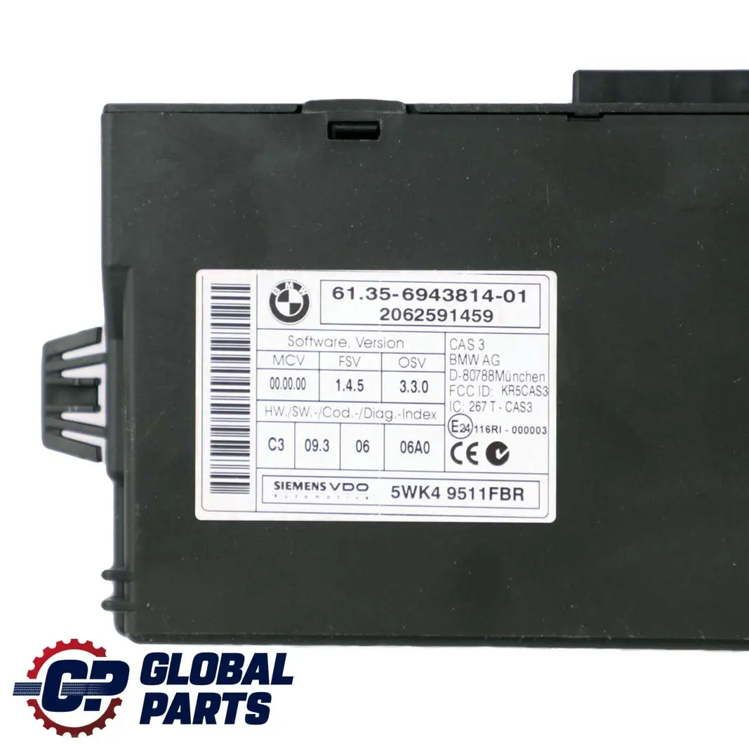 BMW E92 E93 330d M57N2 231HP Sterownika Silnika Zestaw Automat - SKU 7805286-1 - Numer Części 7805286
