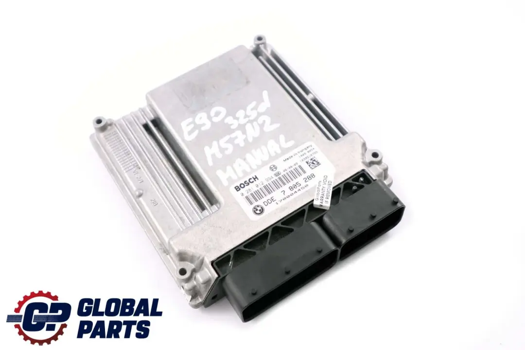 BMW E60 LCI E90 E91 325d 525d M57N2 ECU Engine Control Unit DDE Manual - SKU 7805288-2 - Part number 7805288