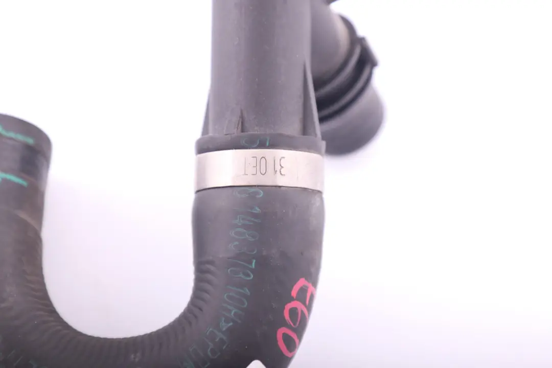 M47N2 Radiator Cooling Water Hose Pipe to BMW E60 E61 LCi 520d with Part number 7805356 BMW E60 E61 LCi 520d M47N2 Radiator Cooling Water Hose Pipe - SKU 7805356 - Part number 7805356