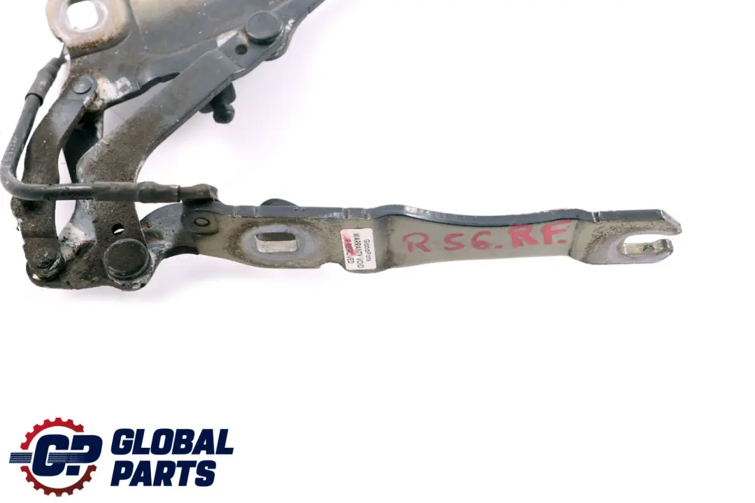 BMW Mini R55 R56 R57 Scharnier Frontklappe Rechts Astro Black Metallic - A25 - SKU 7805359-ASB - Teilenummer 7211640