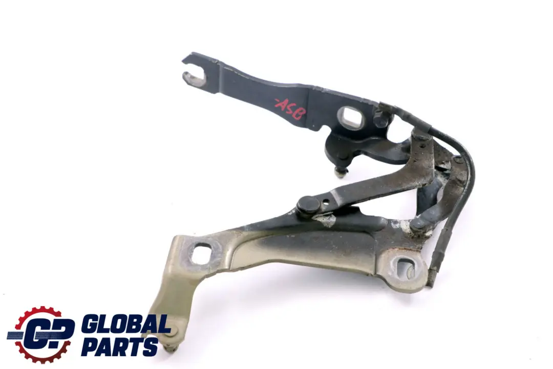 BMW Mini R55 R56 R57 Scharnier Frontklappe Rechts Astro Black Metallic - A25 - SKU 7805359-ASB - Teilenummer 7211640