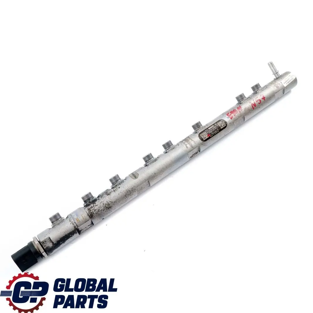 N57 Alta presión Rail Combustible Diesel 7800124 para BMW E90 E91 E92 LCI F30 F10 F01 con número de pieza 7805423 BMW E90 E91 E92 LCI F30 F10 F01 N57 Alta presión Rail Combustible Diesel 7800124 - SKU 7805423 - Número de pieza 7805423