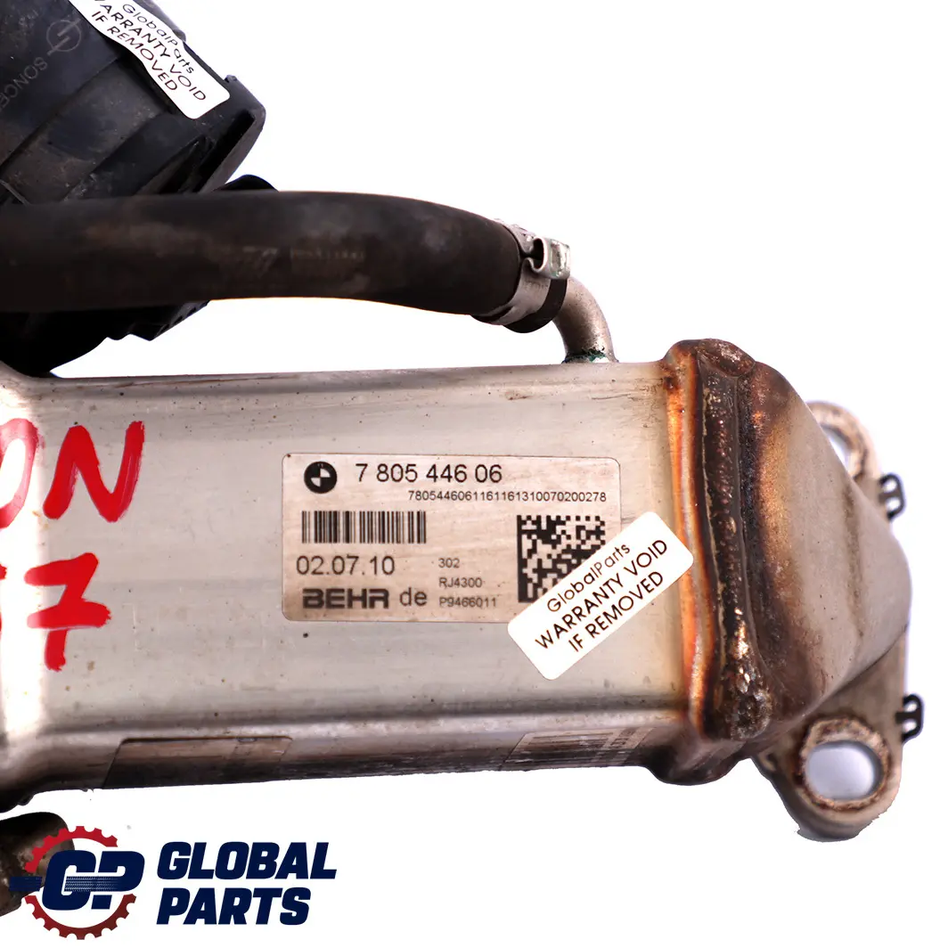 N57 Exhaust Manifold EGR Gas Cooler to BMW E70 E90 E91 E92 LCI F10 F11 with Part number 7805446 BMW E70 E90 E91 E92 LCI F10 F11 N57 Exhaust Manifold EGR Gas Cooler - SKU 7805446 - Part number 7805446