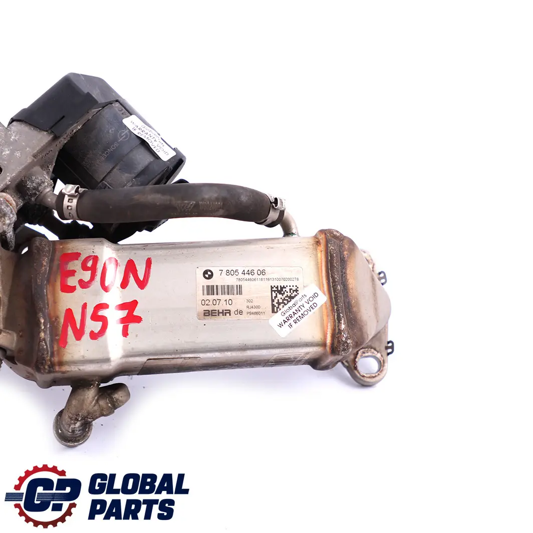 N57 Exhaust Manifold EGR Gas Cooler to BMW E70 E90 E91 E92 LCI F10 F11 with Part number 7805446 BMW E70 E90 E91 E92 LCI F10 F11 N57 Exhaust Manifold EGR Gas Cooler - SKU 7805446 - Part number 7805446
