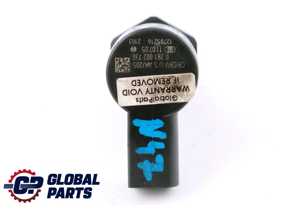 BMW E81 E83 E90 F20 F30 Sensor Regulador Presion Rail Combustible - SKU 7805734 - Número de pieza 7805734