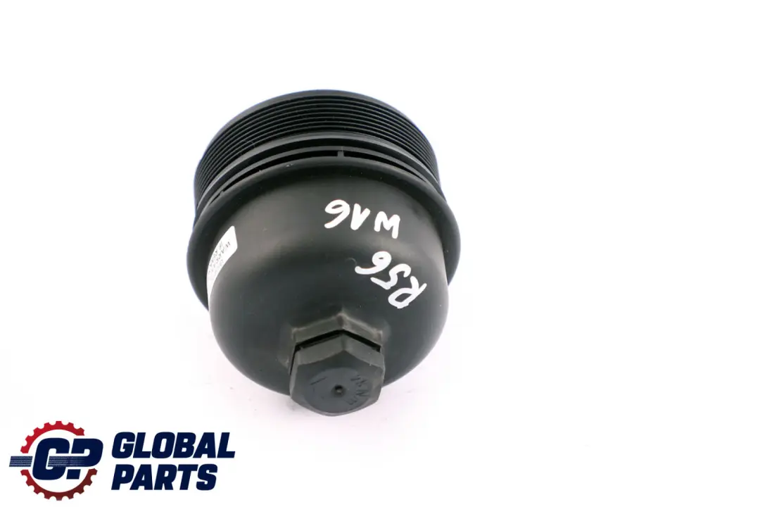Oil Filter Cover to Mini Cooper R55 R56 Petrol Engine with Part number 7805979 Mini Cooper R55 R56 Petrol Engine Oil Filter Cover - SKU 7805979 - Part number 7805979