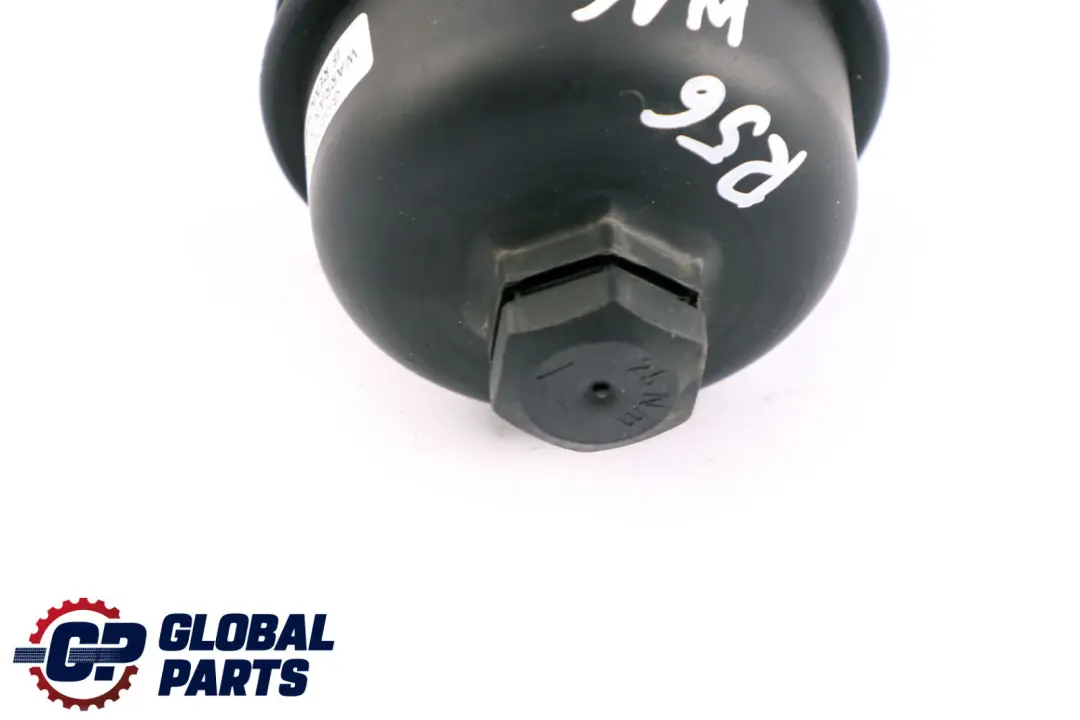 Oil Filter Cover to Mini Cooper R55 R56 Petrol Engine with Part number 7805979 Mini Cooper R55 R56 Petrol Engine Oil Filter Cover - SKU 7805979 - Part number 7805979