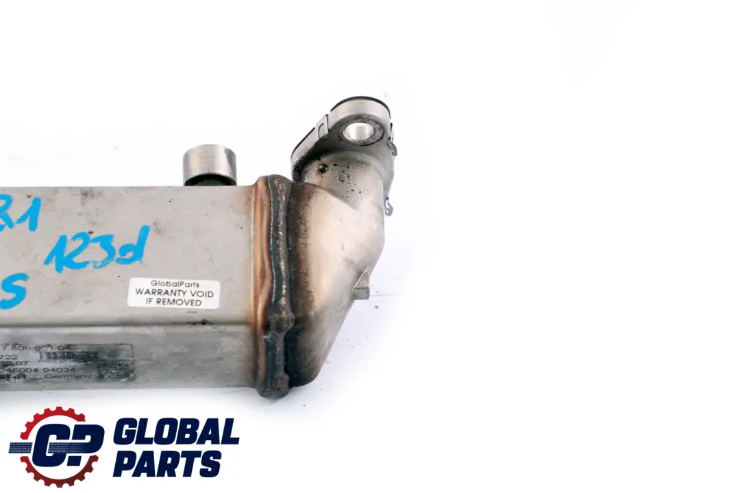 Cooler BMW E81 E82 E87 LCI 123d N47S Exhaust Manifold Cooler to EGR Gas with Part number 7806051 EGR Gas Cooler BMW E81 E82 E87 LCI 123d N47S Exhaust Manifold Cooler - SKU 7806051 - Part number 7806051