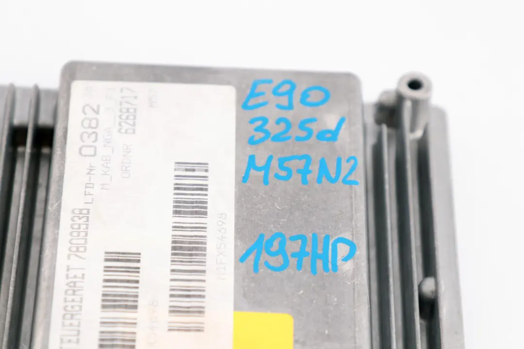 M57N2 325d 525d ECU Steuergerät CAS3 Schlüssel für BMW 3 5 E60 LCI E90 mit Teilenummer 7806987 BMW 3 5 E60 LCI E90 M57N2 325d 525d ECU Steuergerät CAS3 Schlüssel - SKU 7806987-1 - Teilenummer 7806987