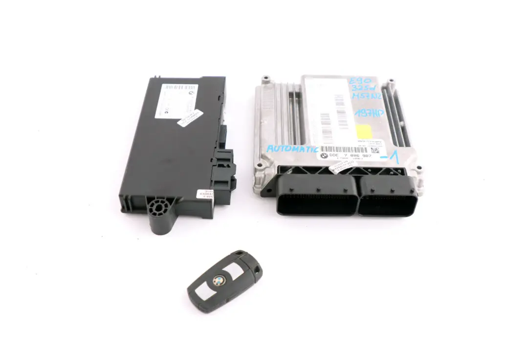 M57N2 ECU Kit DME CAS3 + Key to BMW 3 5 Series E60 LCI E90 E91 325d 525d with Part number 7806987 BMW 3 5 Series E60 LCI E90 E91 325d 525d M57N2 ECU Kit DME CAS3 + Key - SKU 7806987-1 - Part number 7806987