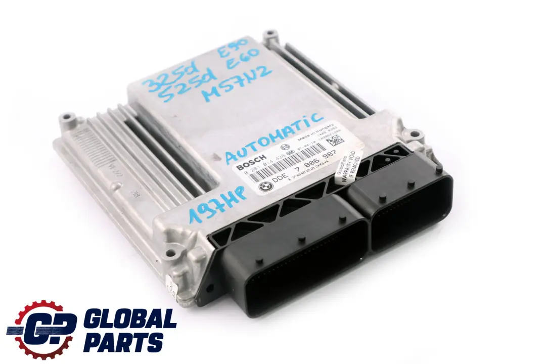 M57N2 ECU Basic DDE Control Unit to BMW 3 5 Series E60 LCI E90 325d 525d with Part number 7806987 BMW 3 5 Series E60 LCI E90 325d 525d M57N2 ECU Basic DDE Control Unit - SKU 7806987 - Part number 7806987