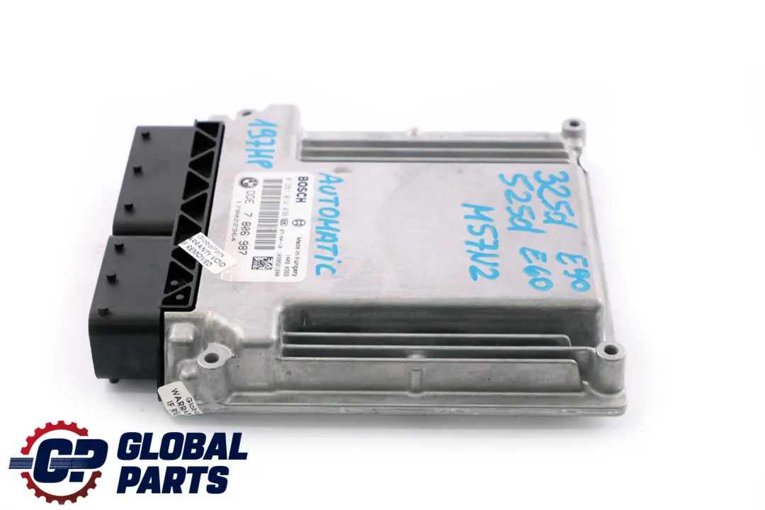M57N2 ECU Basic DDE Control Unit to BMW 3 5 Series E60 LCI E90 325d 525d with Part number 7806987 BMW 3 5 Series E60 LCI E90 325d 525d M57N2 ECU Basic DDE Control Unit - SKU 7806987 - Part number 7806987