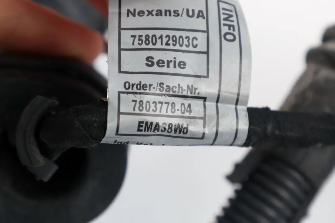 N47 Motor Kabelbaum Kabelbaum DDE Handbuch für BMW 5 SERIES E60 E61 LCI 520d mit Teilenummer 7807198 BMW 5 SERIES E60 E61 LCI 520d N47 Motor Kabelbaum Kabelbaum DDE Handbuch - SKU RHD-7807198 - Teilenummer 7807198