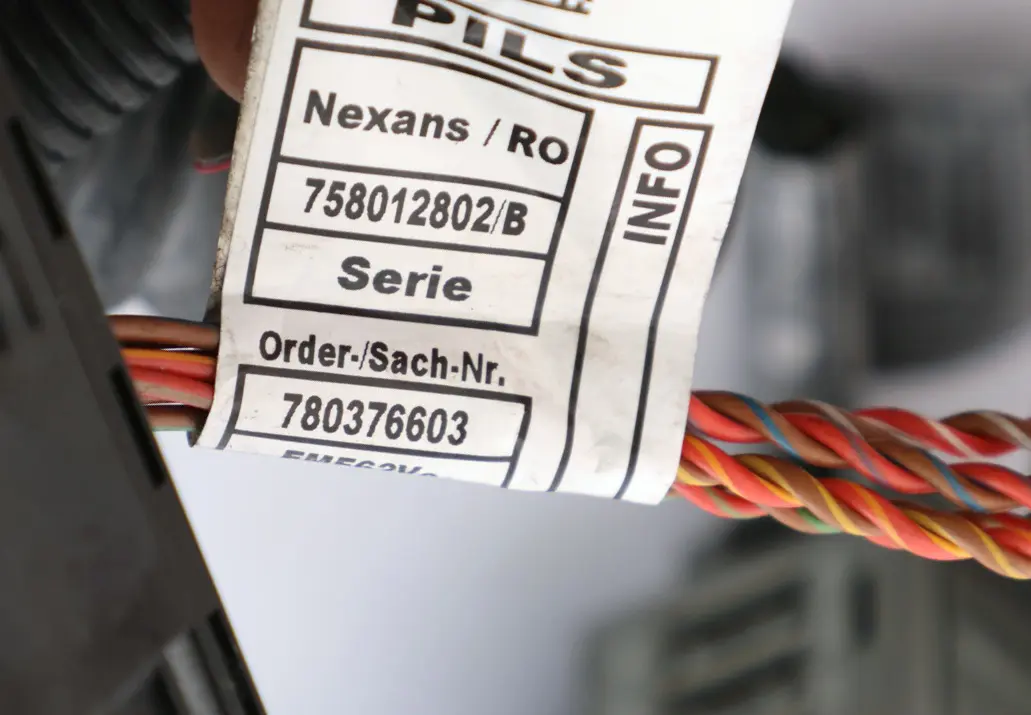 BMW 5 SERIES E60 E61 LCI 520d N47 Engine Wiring Loom Harness DDE Manual - SKU RHD-7807198 - Part number 7807198