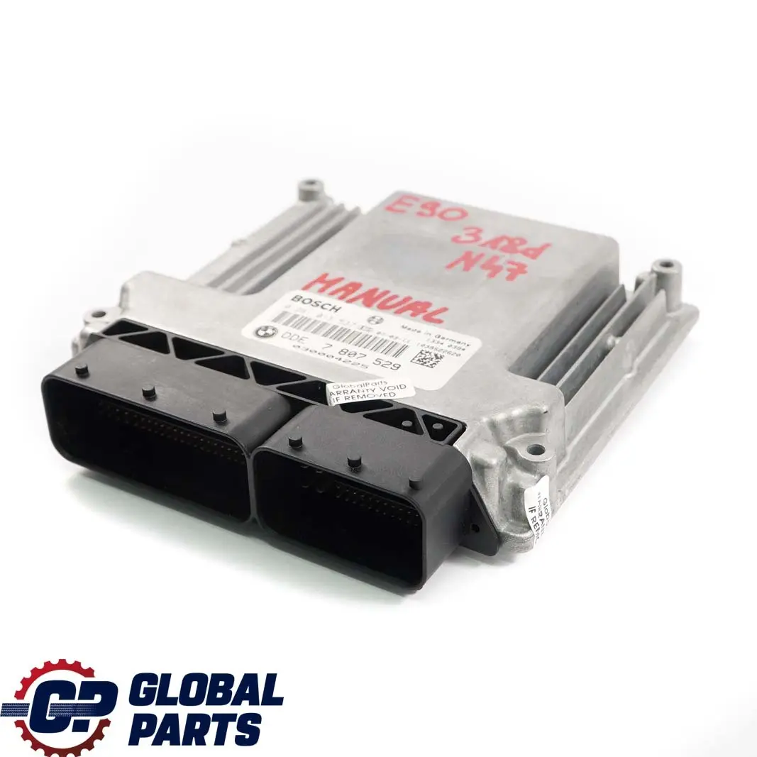 BMW E81 E87 LCI E90 E91 Motor N47 DDE Steuergerät Diesel Schaltgetrieb - SKU 7807529 - Teilenummer 7807529