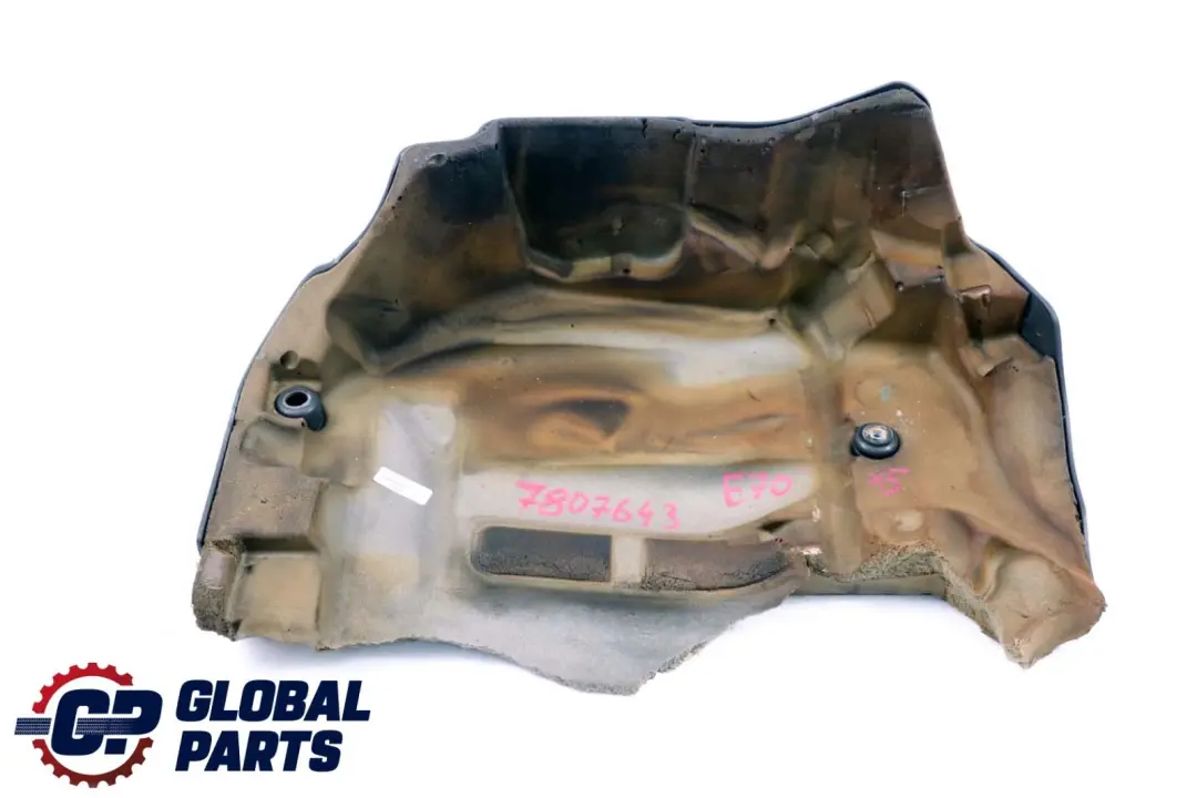 BMW X5 E70 3.0sd 3.5d M57N2 Copertura Acustica Motore Posteriore - SKU 7807643 - Numero di parte 7807643