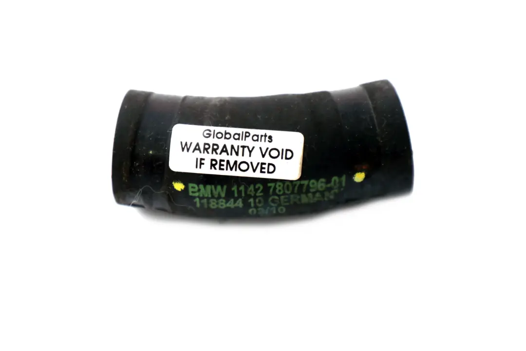 Tuyau de retour d'huile pour turbocompresseur pour BMW F20 F22 F30 E90N LCI à propos du numéro de pièce 7807796 BMW F20 F22 F30 E90N LCI Tuyau de retour d'huile pour turbocompresseur - SKU 7807796 - Numéro de pièce 7807796