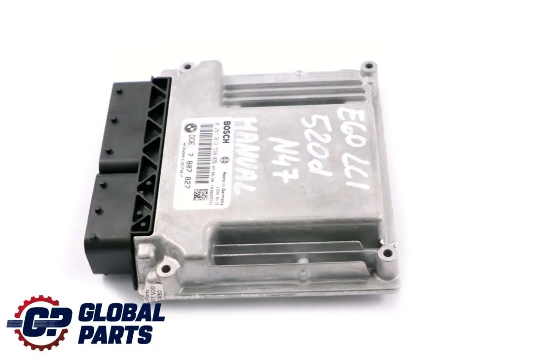 BMW E60 E61 LCI 520d N47 177HP Diesel Engine Unit ECU DDE Manual - SKU 7807827 - Part number 7807827