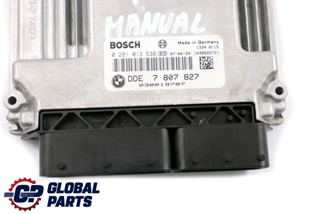 N47 177HP Diesel Engine Unit ECU DDE Manual to BMW E60 E61 LCI 520d with Part number 7807827 BMW E60 E61 LCI 520d N47 177HP Diesel Engine Unit ECU DDE Manual - SKU 7807827 - Part number 7807827