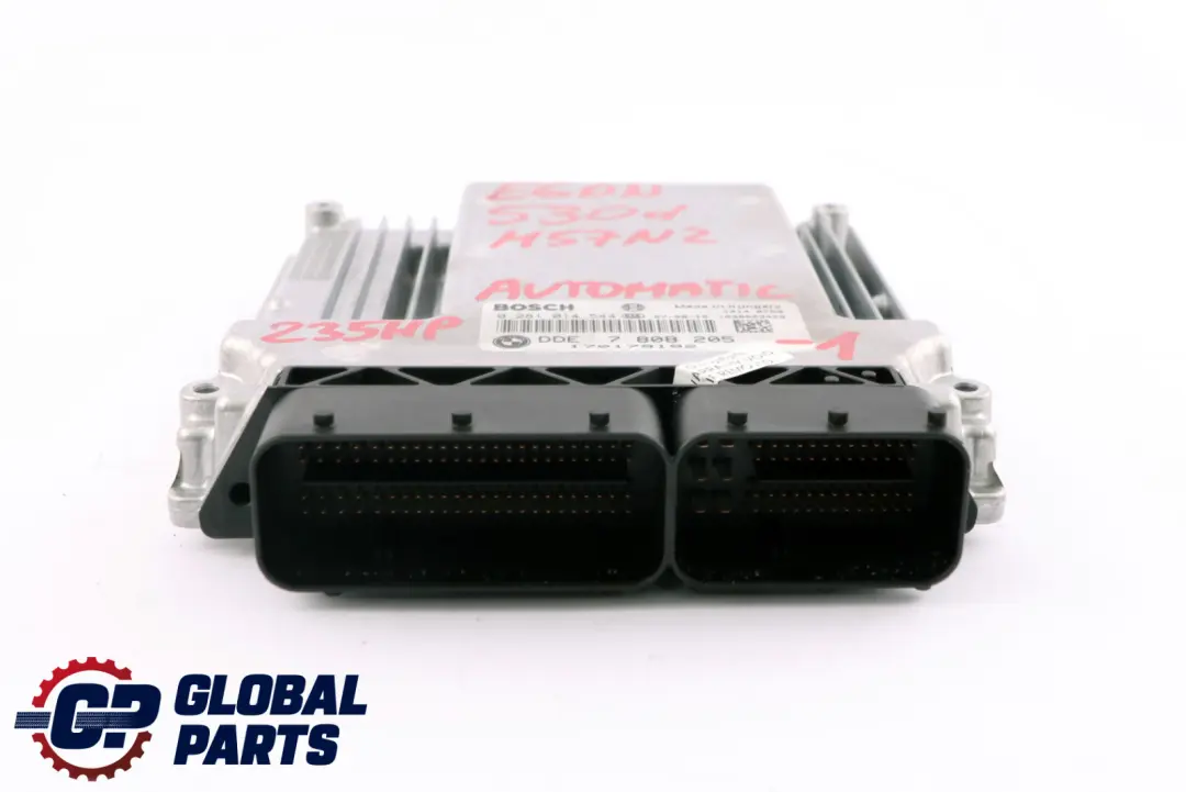 BMW 5 Series E60 E61 LCI 530d M57N2 235HP Engine ECU KIT DDE CAS + Key - SKU 7808205-1 - Part number 7808205