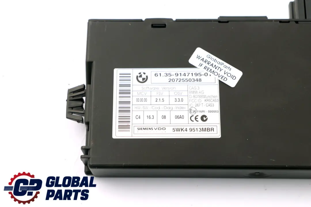 M57N2 235HP Engine ECU KIT DDE CAS + Key to BMW 5 Series E60 E61 LCI 530d with Part number 7808205 BMW 5 Series E60 E61 LCI 530d M57N2 235HP Engine ECU KIT DDE CAS + Key - SKU 7808205-1 - Part number 7808205
