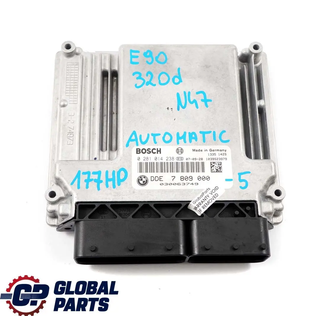 N47 177PS ECU Kit Steuergerät DDE + CAS für BMW E60 E87 E90 120d 320d 520d mit Teilenummer 7809000 BMW E60 E87 E90 120d 320d 520d N47 177PS ECU Kit Steuergerät DDE + CAS - SKU 7809000-5 - Teilenummer 7809000