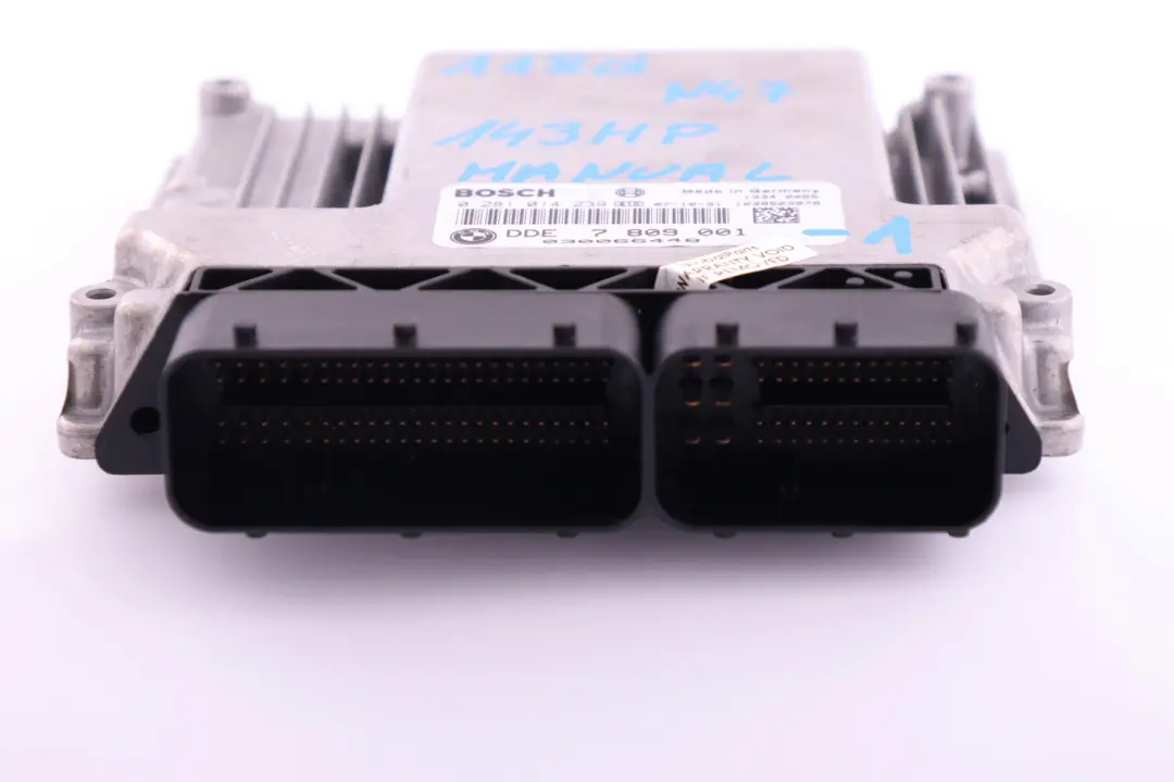 BMW E87 LCI E90 118d 318d N47 Diesel Commande Kit Dde CAS3 Schluesse - SKU 7809001-1 - Numéro de pièce 7809001